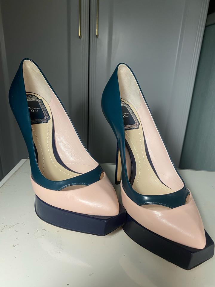 Каблуки кожаные Christian Dior