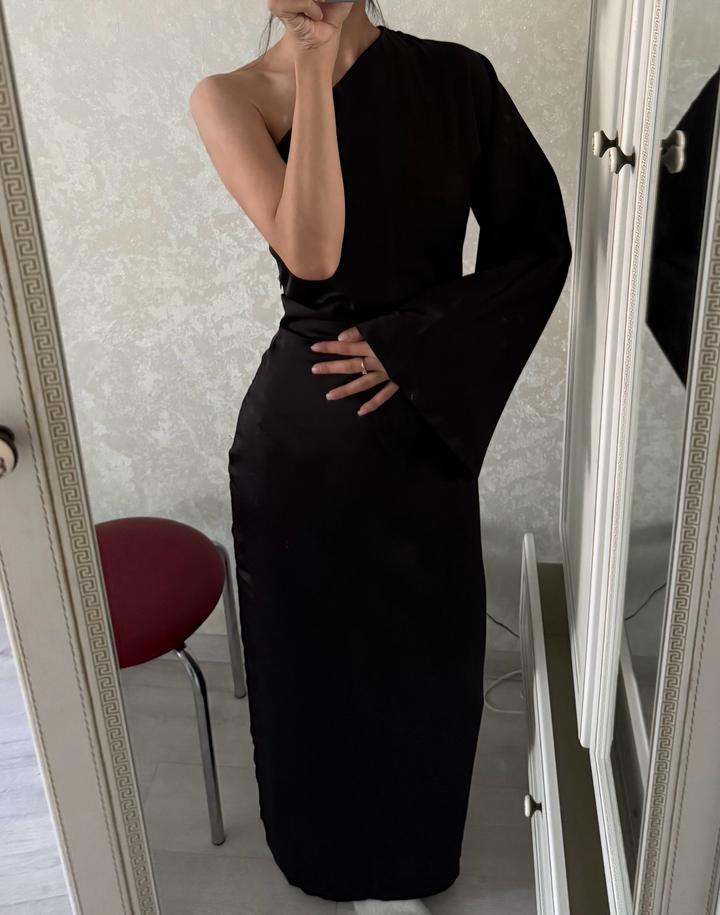 Платье атлас