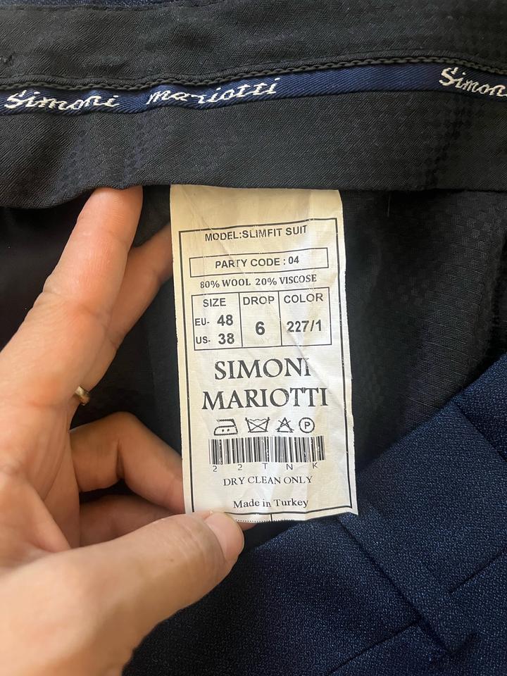 Мужской костюм Simoni Mariotti (Турция)