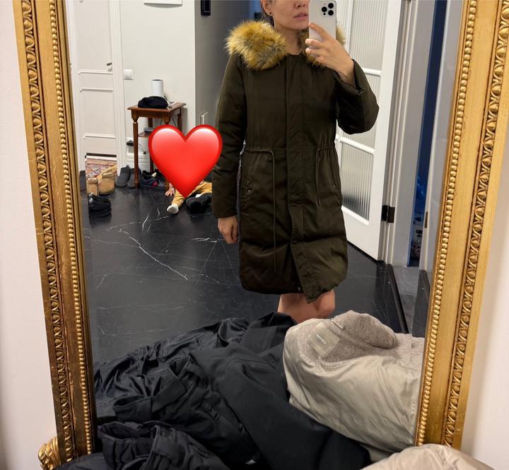 Пуховик пальто