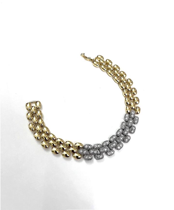 Браслет с кристаллами Сваровски