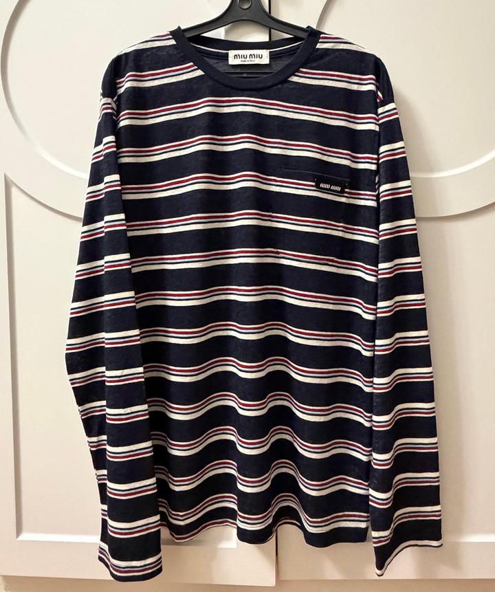 лонгслив miu miu