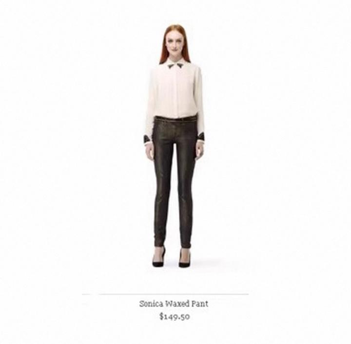 Club Monaco архивные вощеные винтажные джинсы