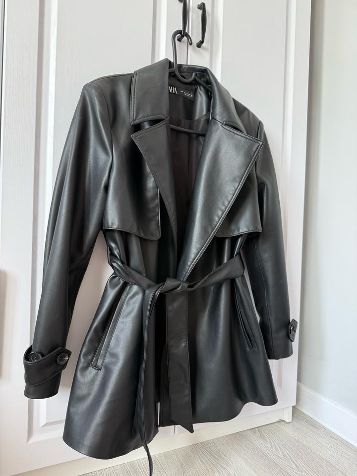 кожный куртка женская Zara