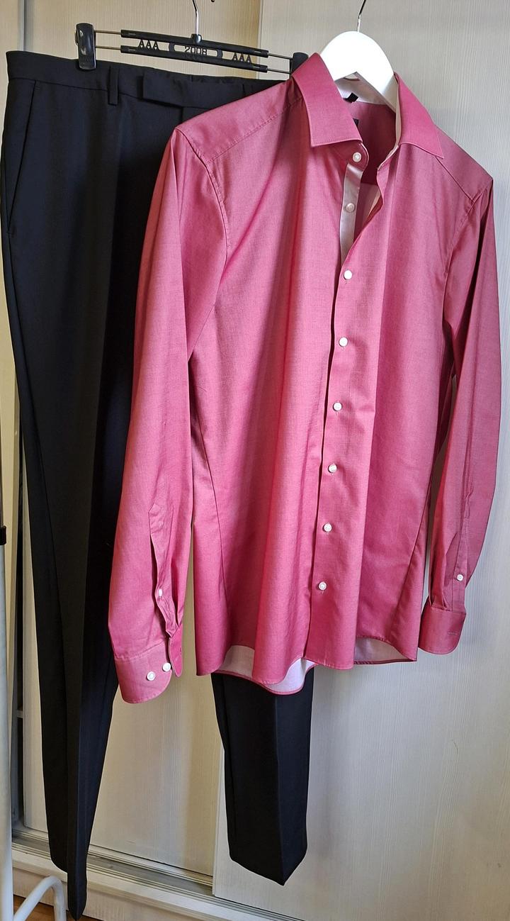 Королевская рубашка Olymp Level5 (body fit)