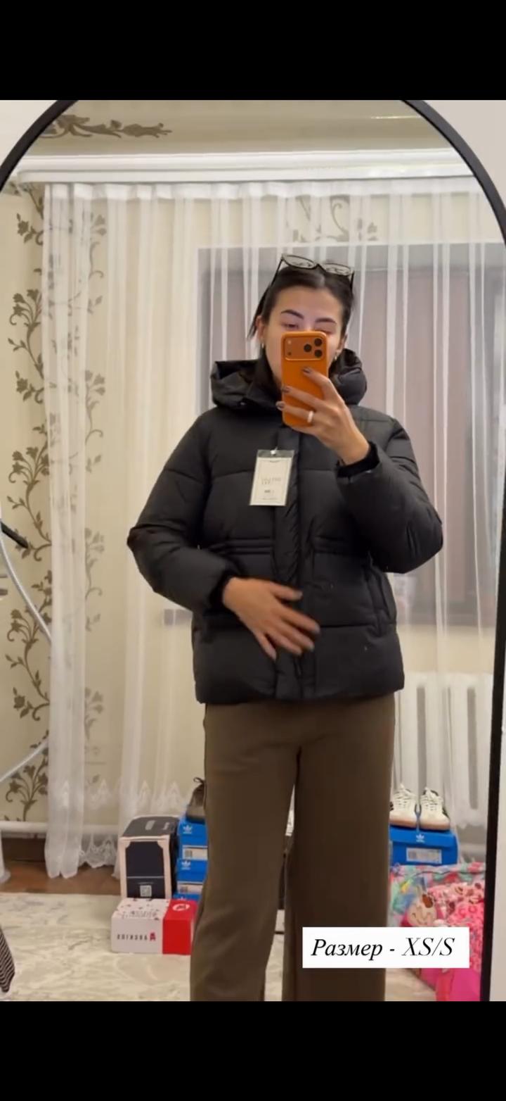 Куртка зимняя с капюшоном