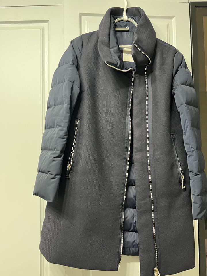 Moncler пуховое пальто