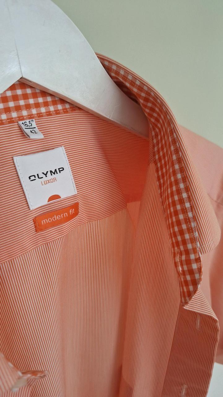 Благородная рубашка Olymp Luxor (modern fit)