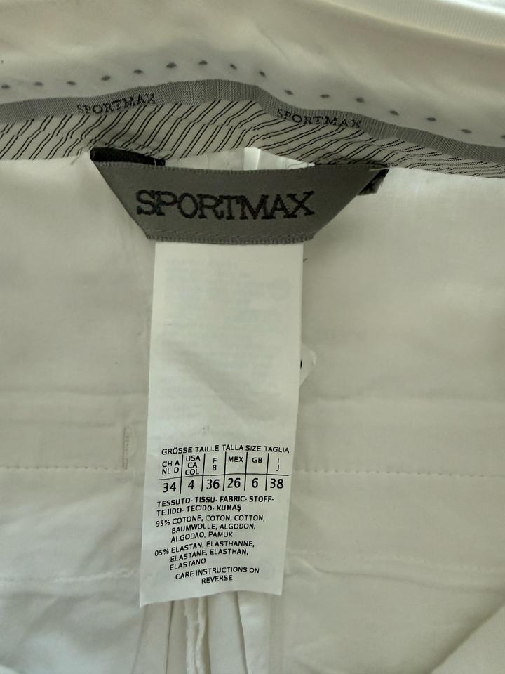 Белые брюки SportMax