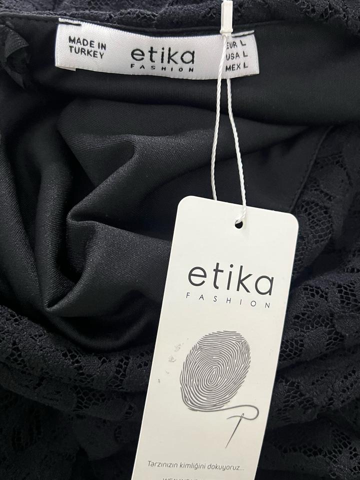 Черное платье Etika