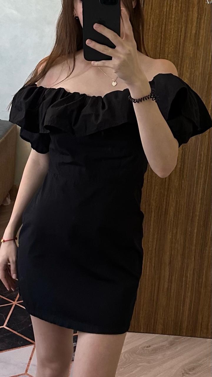 Черное платье Pull&Bear
