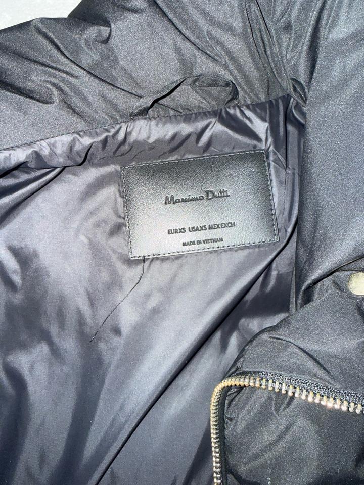 Зимний пуховик Massimo dutti