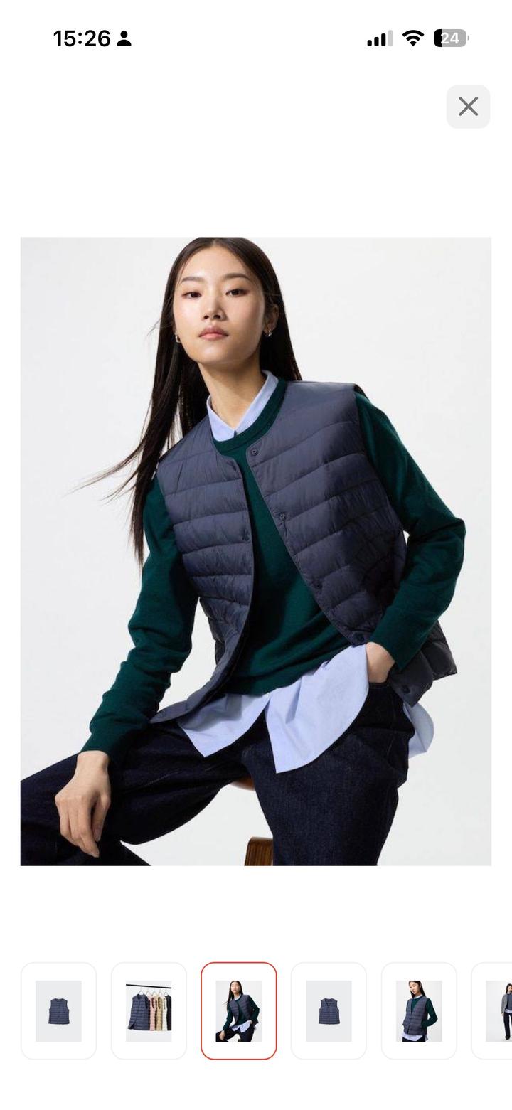 Новый Жилет Uniqlo