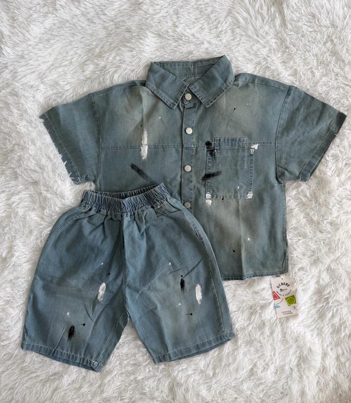 Джинсовая двойка новая