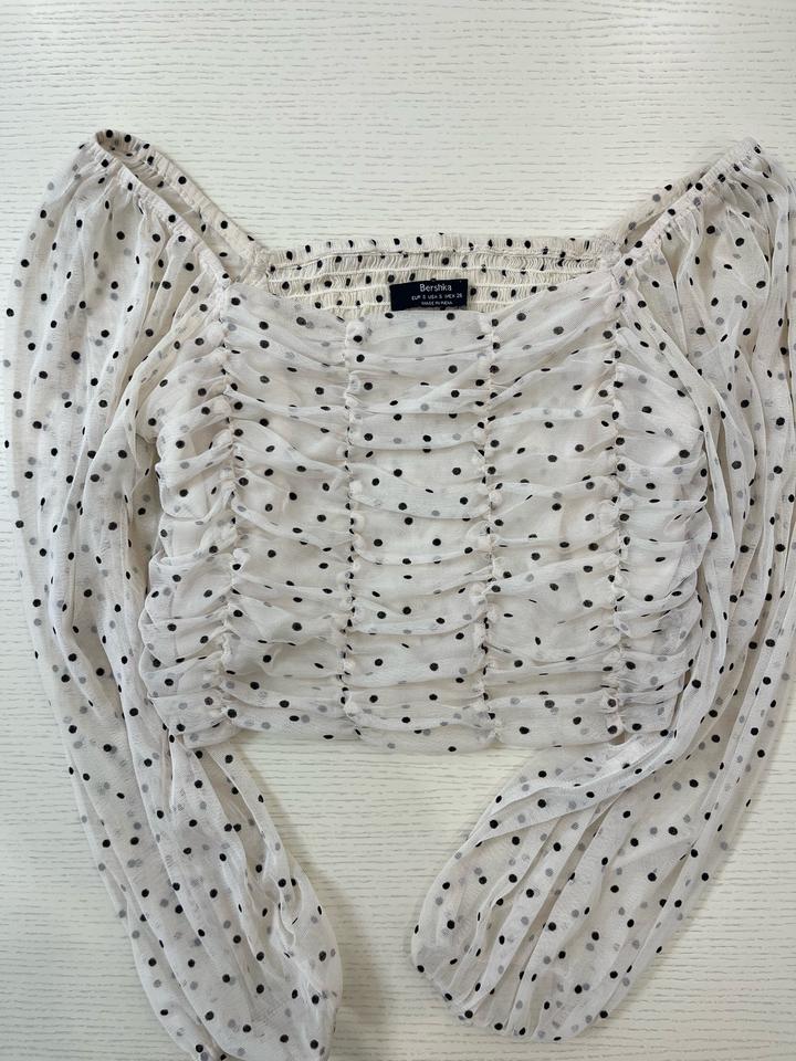 polka dot top