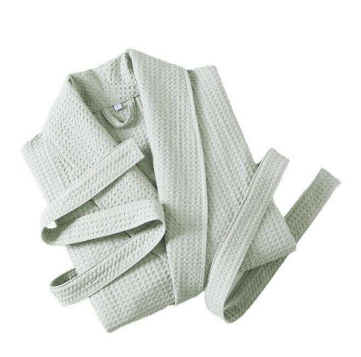 Халат вафельный женский