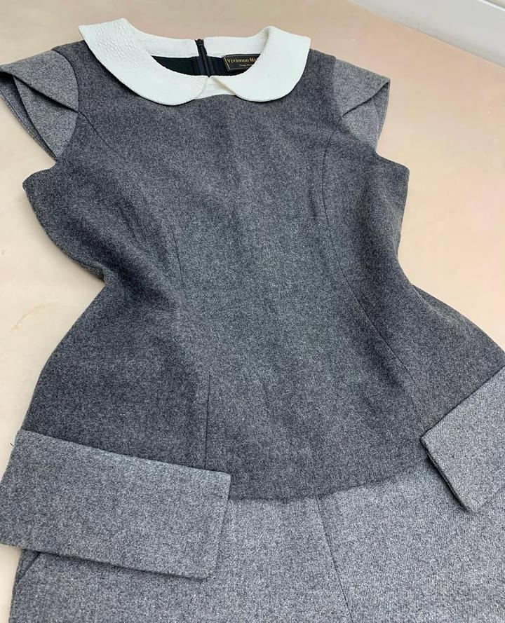 Шерстяная двойка с шортами Vivienne midow Италия