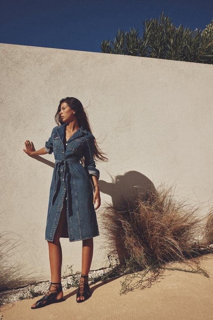 Zara платье длинное