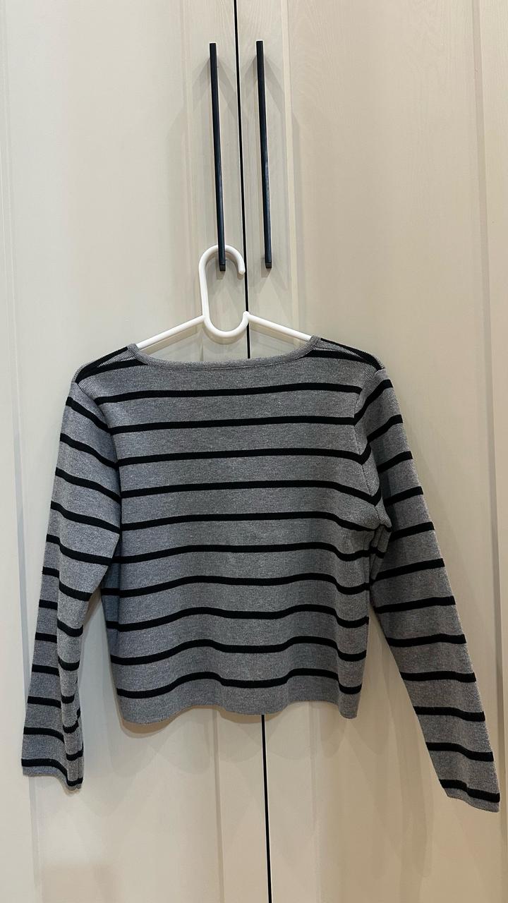 Серый кардиган. Новый