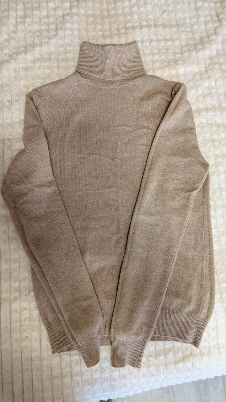 United colors of Benneton водолазка джемпер бежевый свитер