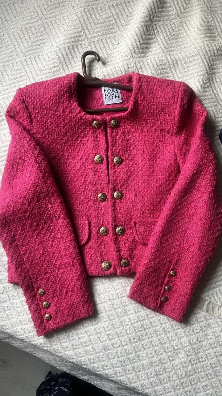 Пиджак твидовый 46р