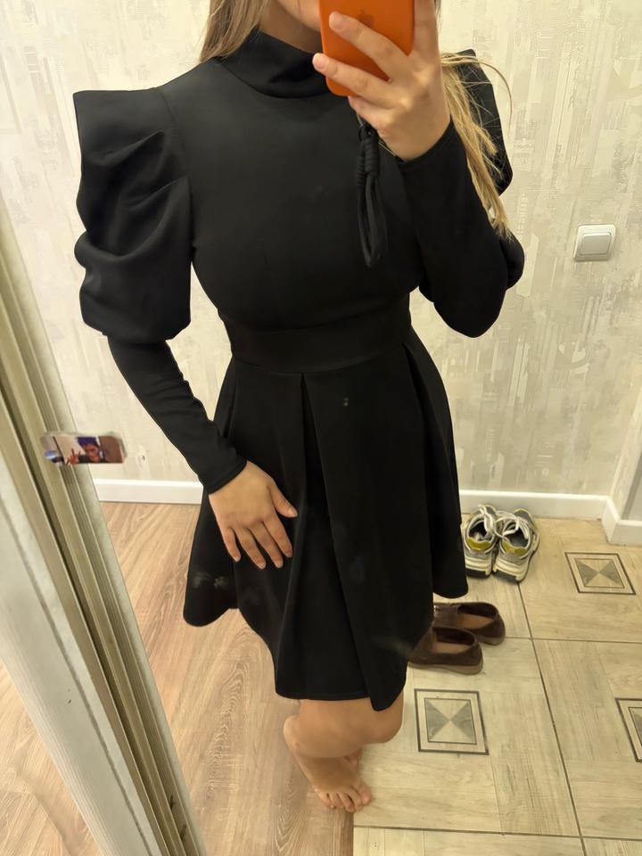 Черное платье нарядное