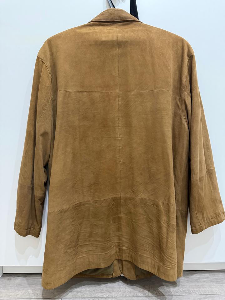 Мужская куртка из натурального замша.