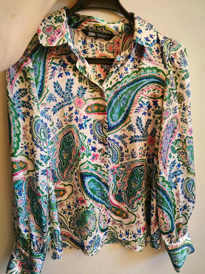 Рубашка блузка Zara xs