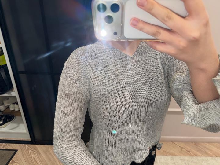 новая вязаная блузка