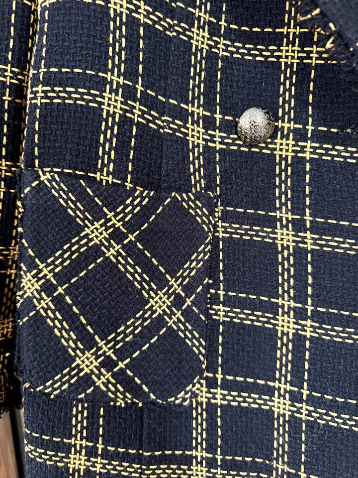 Италиянский твидовый пиджак