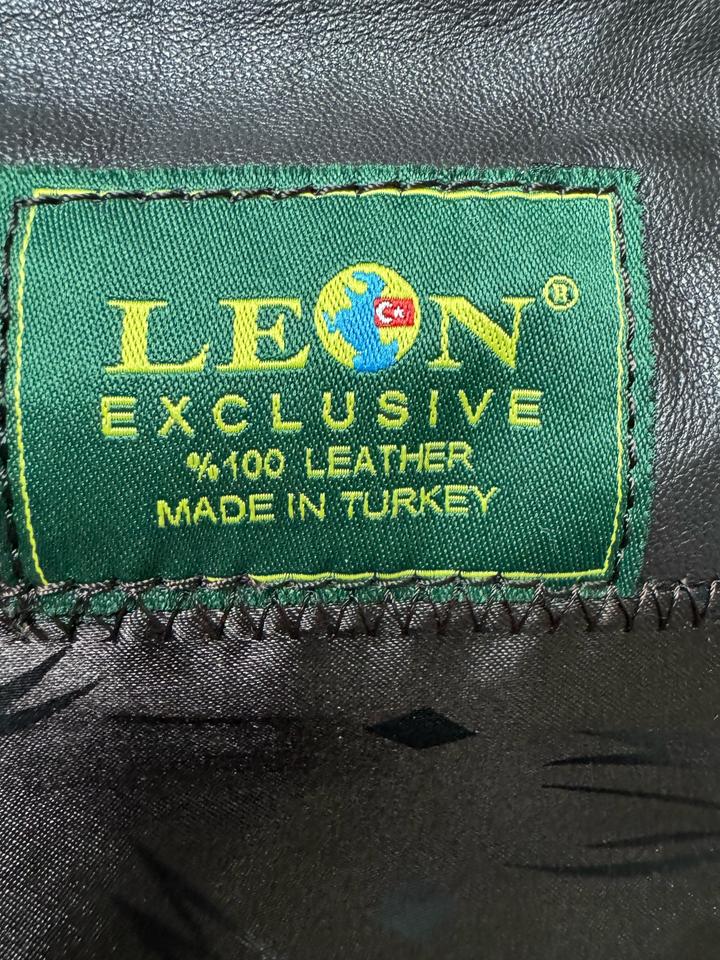 Кожаная куртка LEON Exclusive (100% натуральная кожа)