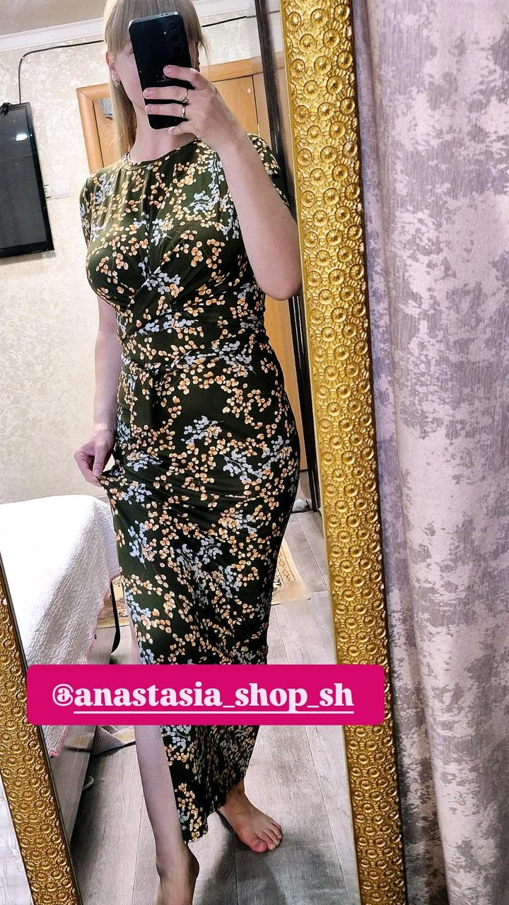 Цветочное платье