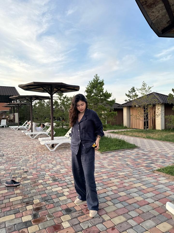 Двойка из льна