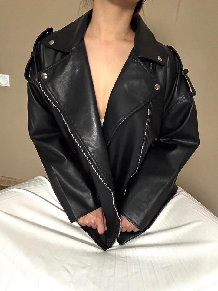 Куртка кожаная косуха Sugar Vanilla