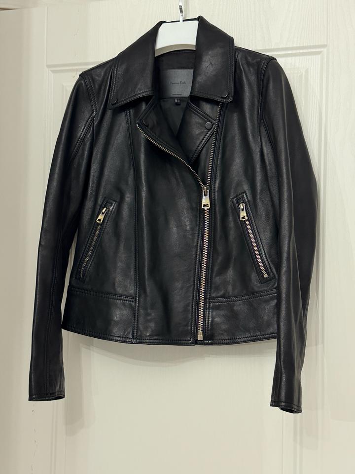 Massimo dutti кожанка