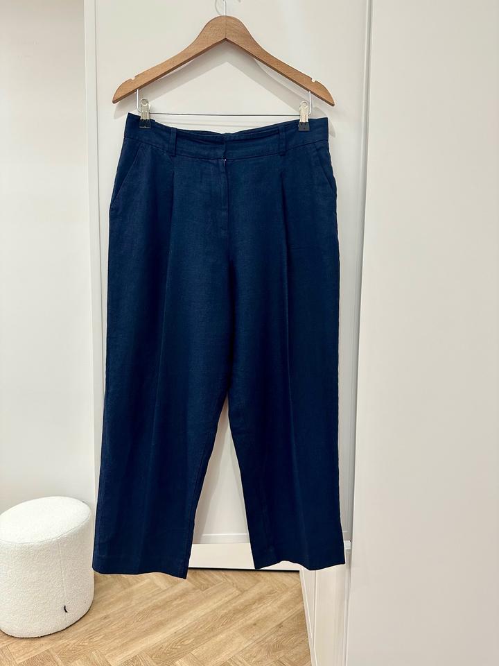 Льняные брюки ZARA