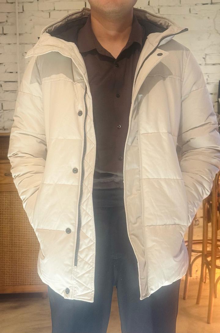 Мужская куртка Autark — белого цвета | размер S