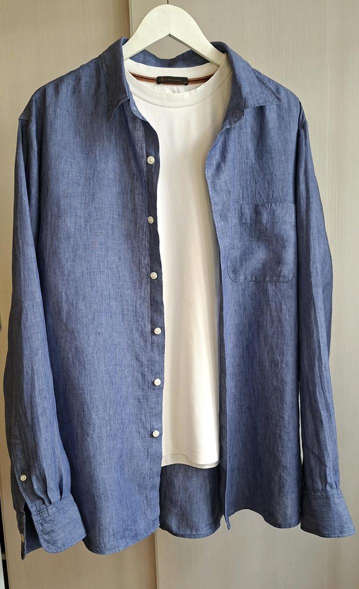 Льняная рубашка от Uniqlo