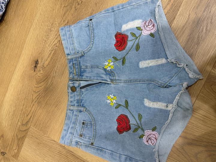 Шорты джинсовые