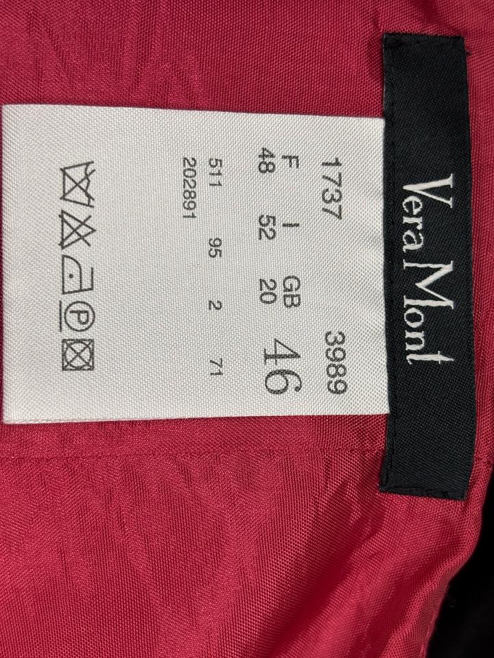 Бордовая юбка Vera Mont