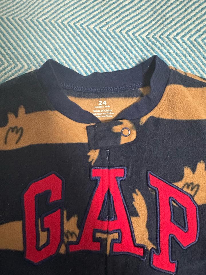 Детский флисовый комбез