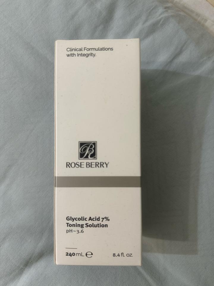 Гликолевый тоник для лица от Rose berry 240 ml
