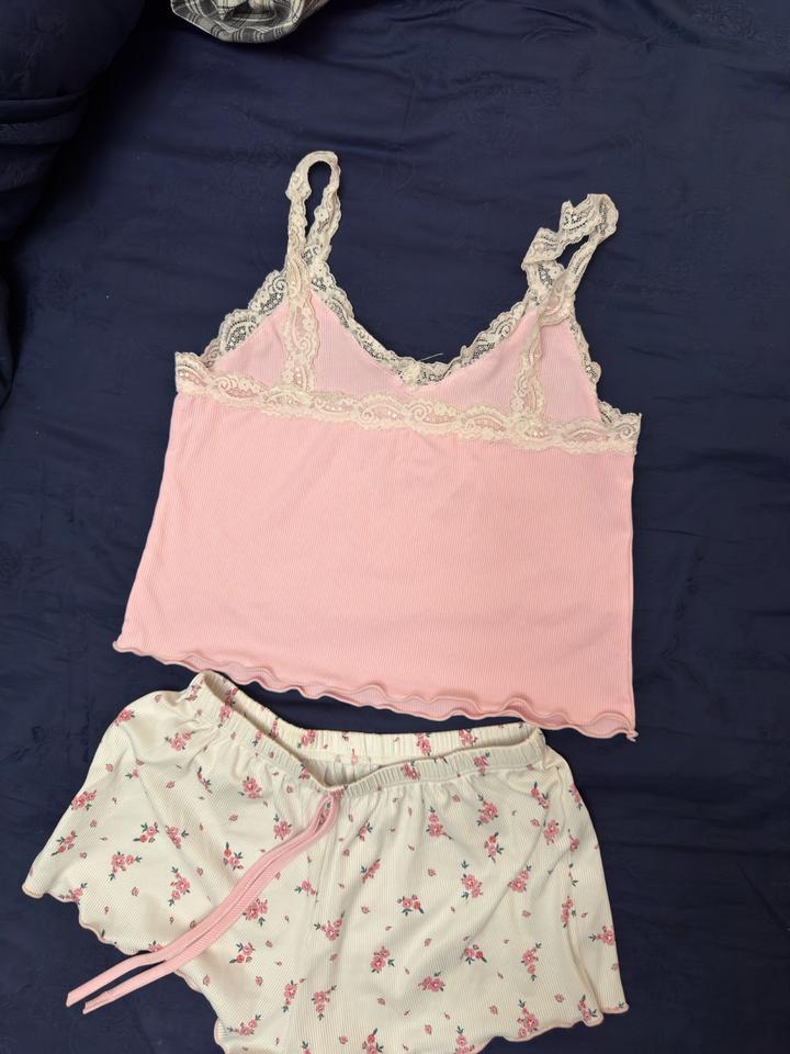 Пижама комплект шорты и топ