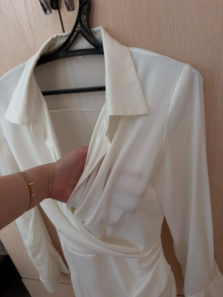 Белое платье турецкое дышащее