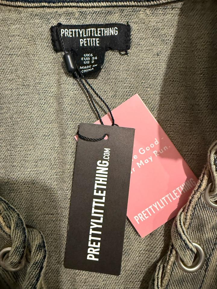 Топ джинсовый