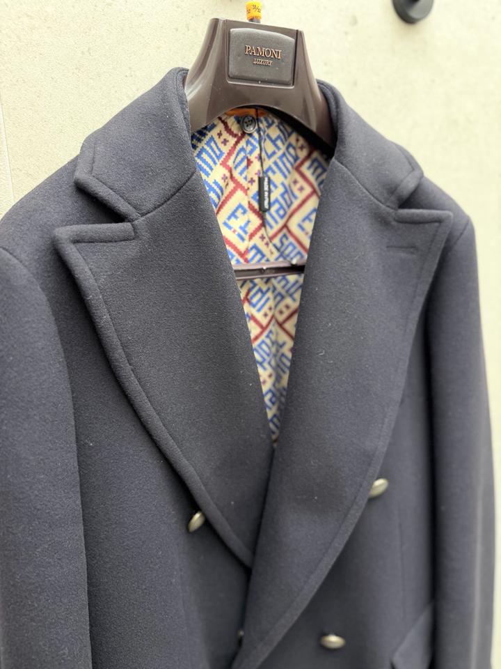 Двухбортное пальто Marino Madi