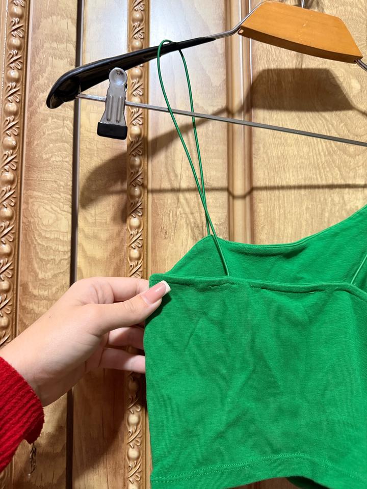 Зелёный топ Zara