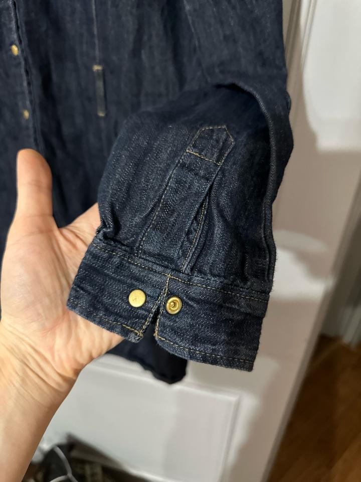 Джинсовое платье-рубашка Camaïeu