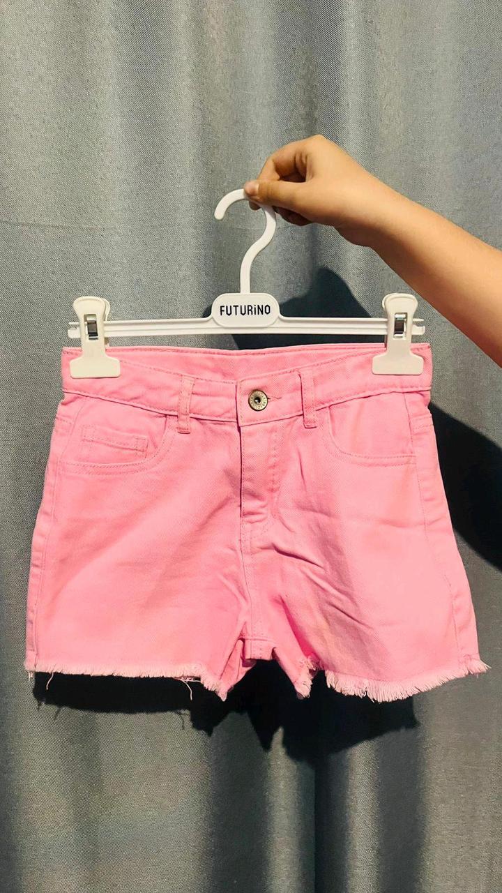 Шорты розовые