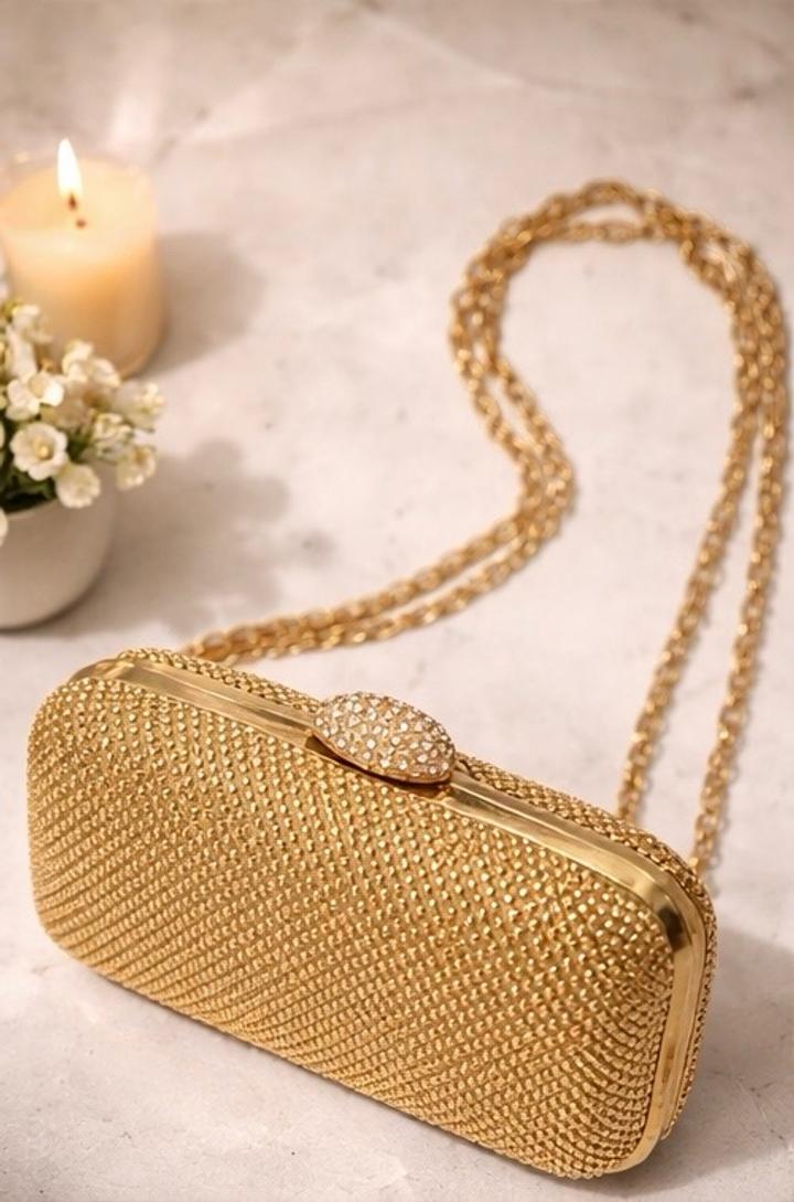 Новый вечерний клатч премиум-класса (gold luxury)